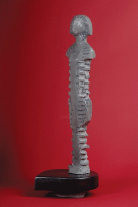 Sculpture intitulée "Mustafa BULAT, Zama…" par Mustafa Bulat, Œuvre d'art originale, Pierre