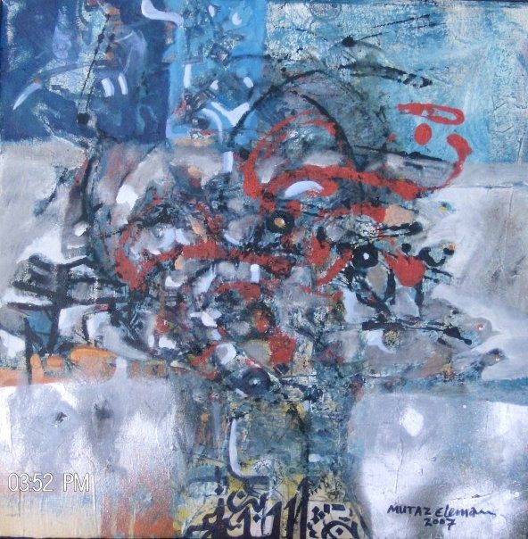 Painting titled "painting" by Mutaz Elemam, Original Artwork