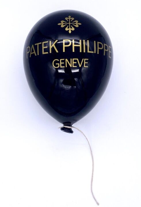 Sculpture intitulée "BALLON Patek" par Mvr, Œuvre d'art originale, Céramique