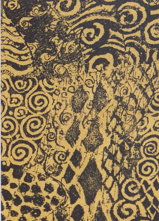 Incisioni, stampe intitolato "Untitled" da Magdalena Wojciechowska, Opera d'arte originale, Serigrafia