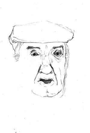 Dessin intitulée "Jean-Michel" par Myla, Œuvre d'art originale