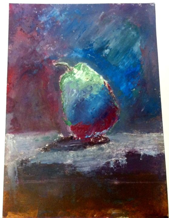 "' Vibrant fruit ' O…" başlıklı Tablo Mylo tarafından, Orijinal sanat, Petrol