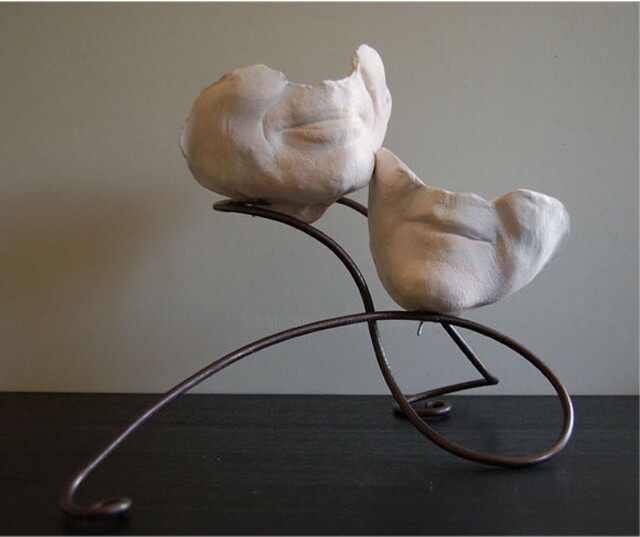 Sculpture intitulée "60ansJC_MA.jpg" par Myriam Bonneau, Œuvre d'art originale