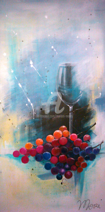 Peinture intitulée "Evanescence" par Myriam Maury, Œuvre d'art originale, Acrylique