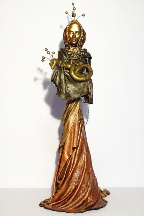 Sculpture titled "Zusammengehörigkeit…" by Myrthyra, Original Art,