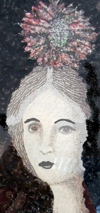 Digital Arts με τίτλο "la-mujer-jose-herna…" από Mysane, Αυθεντικά έργα τέχνης, Ψηφιακή ζωγραφική
