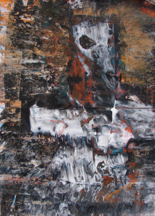 Malerei mit dem Titel "In eine allgemeine…" von Oliver Orthuber, Original-Kunstwerk,