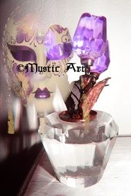 Photography titled "Crystal Flowers" by Surreal Art Mystic-Photos, Original Artwork, Other