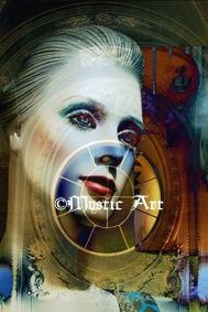 Photography titled "Coloured Lady" by Surreal Art Mystic-Photos, Original Artwork, Other