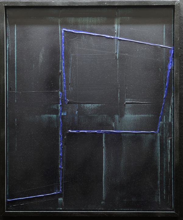 Peinture intitulée "Rambarde" par Nacer Mehal, Œuvre d'art originale, Acrylique