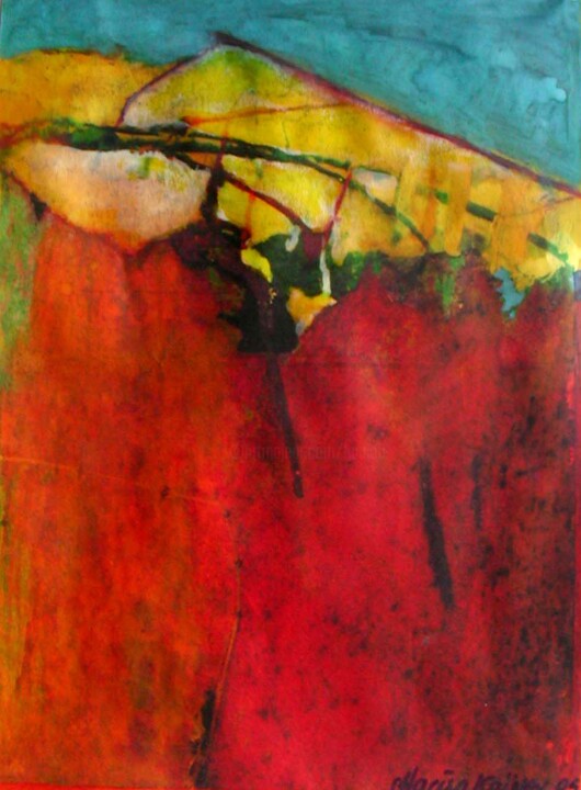 Painting titled "Roho" by Nacera Kaïnou, Original Artwork