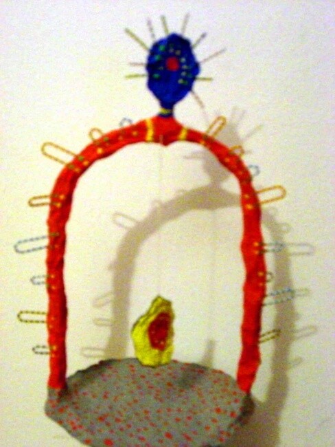 Sculpture intitulée "sculpbunt" par Nachsued, Œuvre d'art originale