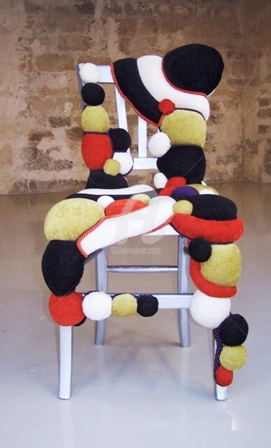 Design mit dem Titel "chaise sorbet" von Nadege Frouin Brackez (NFB), Original-Kunstwerk