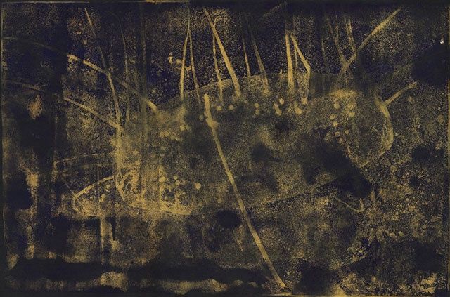 Отпечатки и Гравюры под названием "Gold jellyfish" - Надежда Кудрявцева, Подлинное произведение искусства, Травление