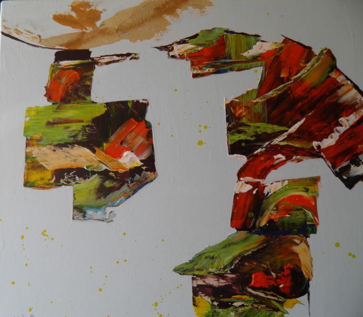 Peinture intitulée "p3011023.jpg" par Nadine Loup, Œuvre d'art originale,