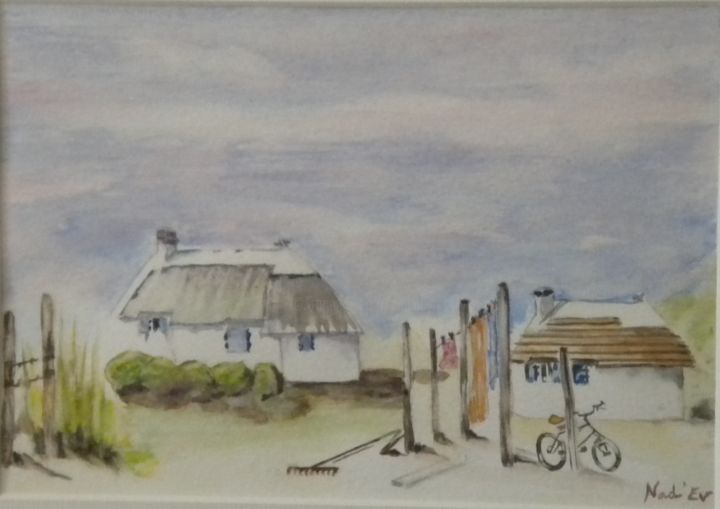 Peinture intitulée "CAMARGUE" par Nad-Ev, Œuvre d'art originale