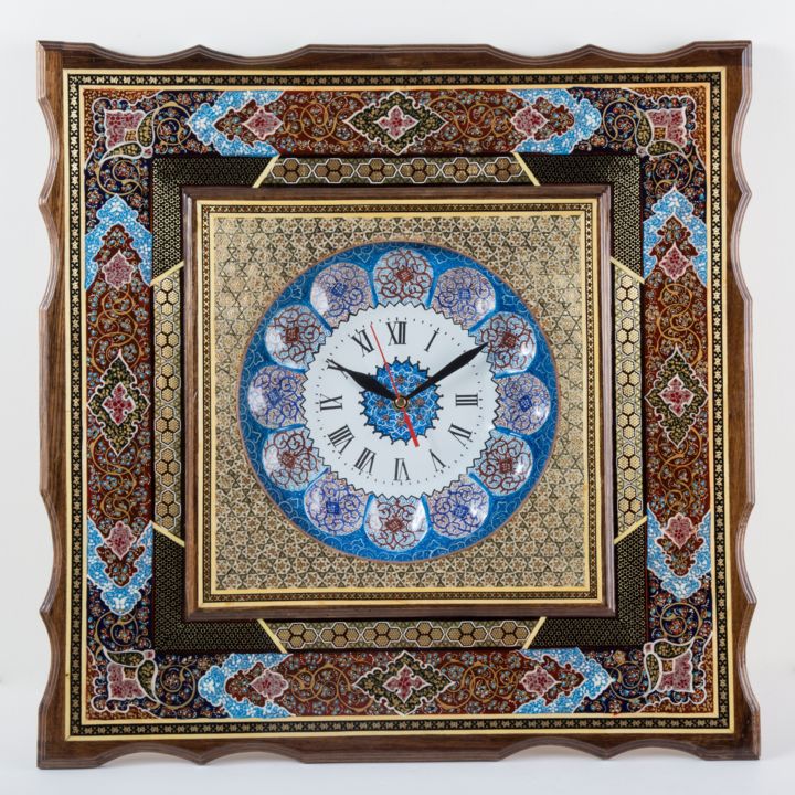 Design intitulada "wall clock" por Naeim Rahmani, Obras de arte originais