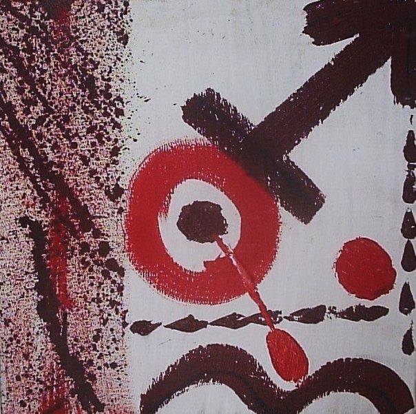 Pittura intitolato "signs" da Yaganoma Baatuolkuu, Opera d'arte originale, Olio