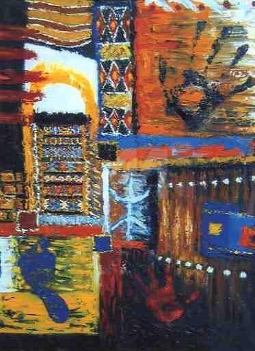 Peinture intitulée "img038.jpg" par Najla, Œuvre d'art originale,