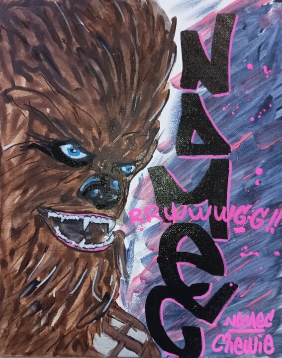 Star Wars Chewbacca Paint By Numbers - Paint By Numbers