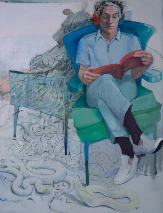 Картина под названием "Goodwill" - Nancee Clark, Подлинное произведение искусства, Масло