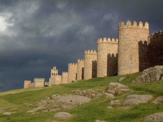 Photography titled "Murallas de Avila d…" by Nando Roman, Original Artwork