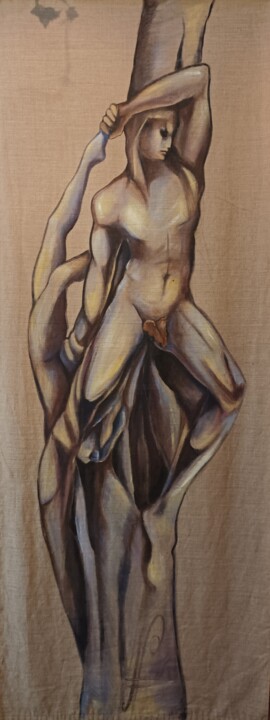 Painting,  82.7x31.5 in 