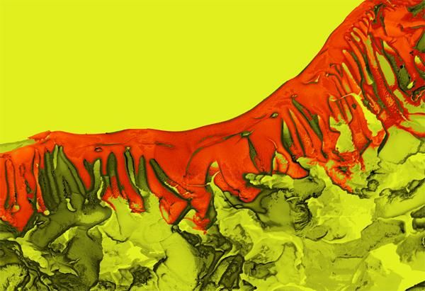Digitale Kunst mit dem Titel "The Silkworm Larva" von Cris Orfescu, Original-Kunstwerk, Digitale Malerei