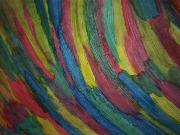Pintura intitulada "Colors 2" por Nara Sousa, Obras de arte originais, Guache