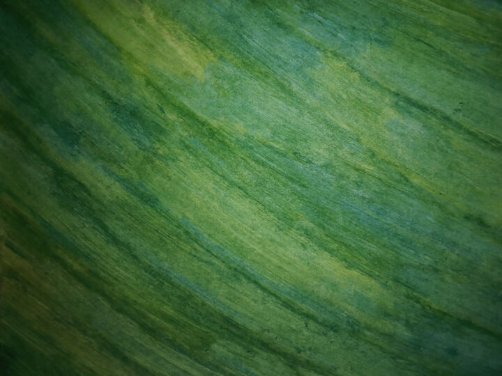 Pintura intitulada "Shades of green" por Nara Sousa, Obras de arte originais, Guache