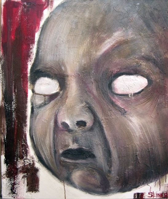 Painting titled "Doll VII - Zombie S…" by Narcisse Steiner, Original Artwork
