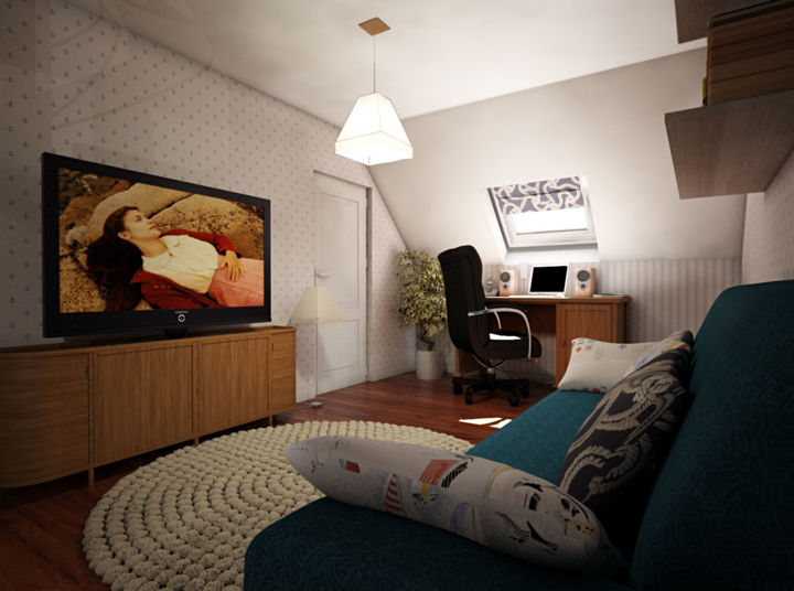 「гостевая комната」というタイトルの写真撮影 Nastyasakovichによって, オリジナルのアートワーク, その他
