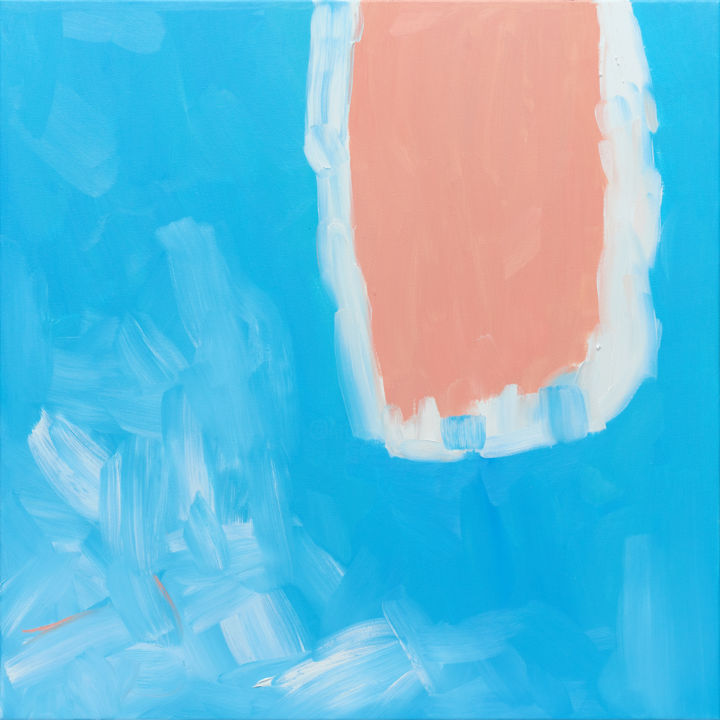 Картина под названием "Coral" - Nataliia Sydorova, Подлинное произведение искусства, Масло Установлен на Деревянная рама для…