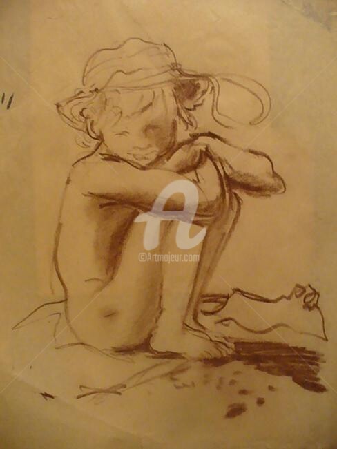 Disegno intitolato "Лето" da Natalia Kucherenko, Opera d'arte originale, Altro
