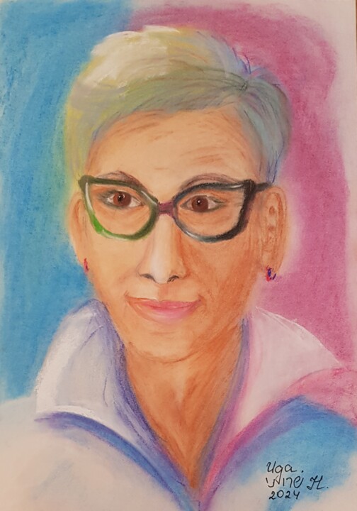 "Ida's Portrait" başlıklı Tablo Nataliа Sharoni tarafından, Orijinal sanat, Pastel