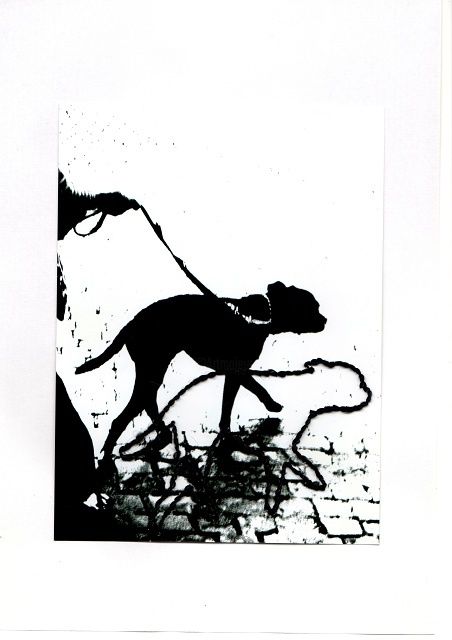 Fotografía titulada "Por el empedrado" por Natalia Quiroga, Obra de arte original,