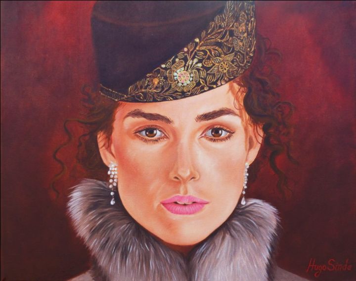 Pittura intitolato "Anna Karenina" da Hugo Sinde, Opera d'arte originale, Olio