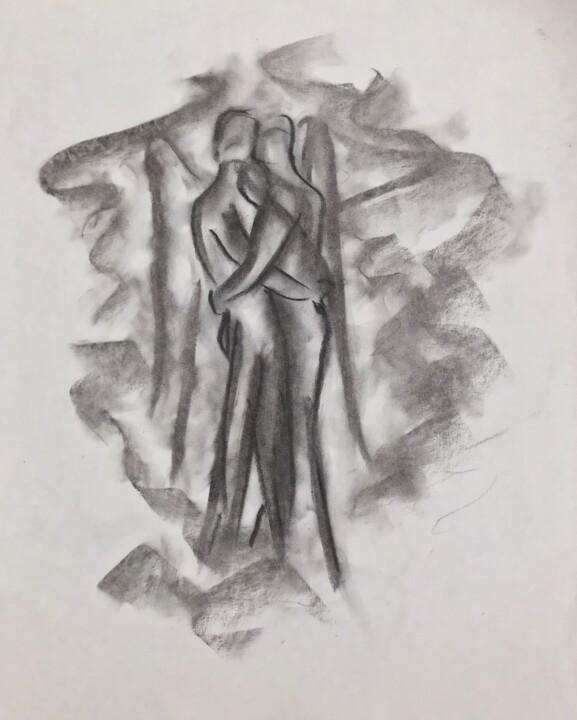 Рисунок под названием "Hope" - Natalie Roy, Подлинное произведение искусства, Древесный уголь