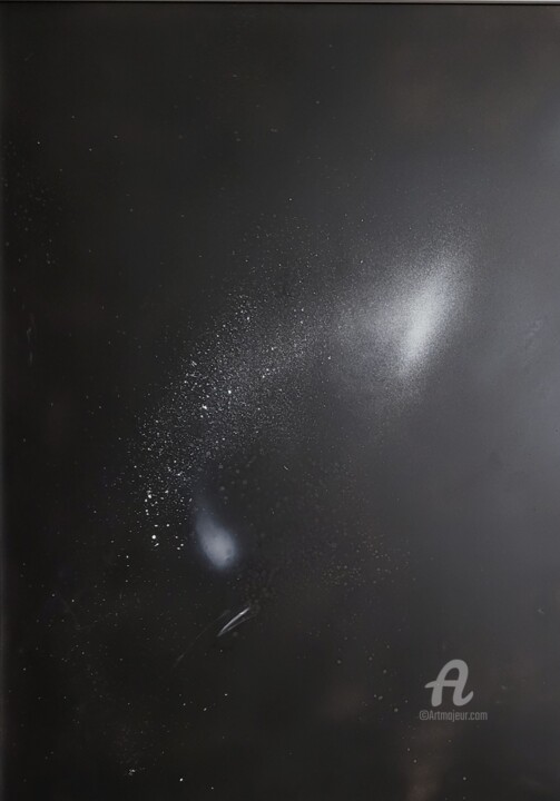 Pittura intitolato "Andromeda Nebula" da Natalja Surikova, Opera d'arte originale, Acrilico