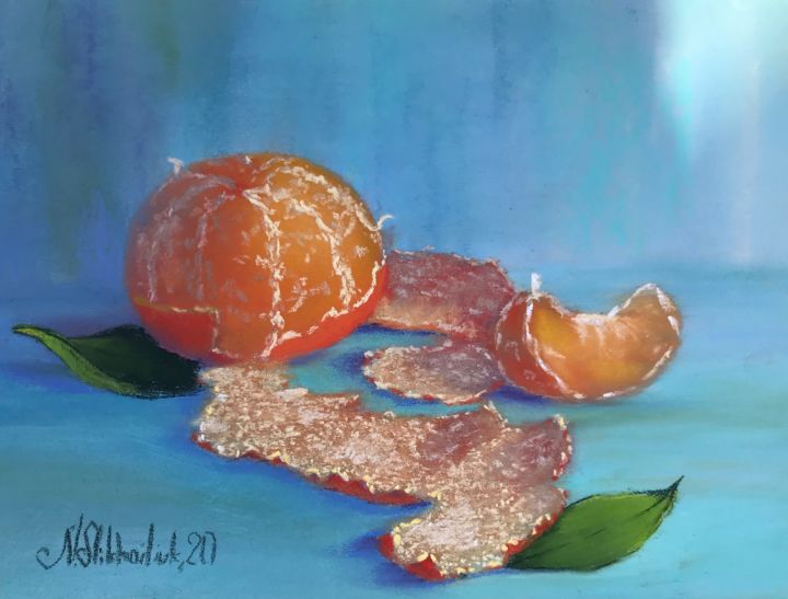 Peinture intitulée "Yumster" par Nataly Mikhailiuk, Œuvre d'art originale, Pastel