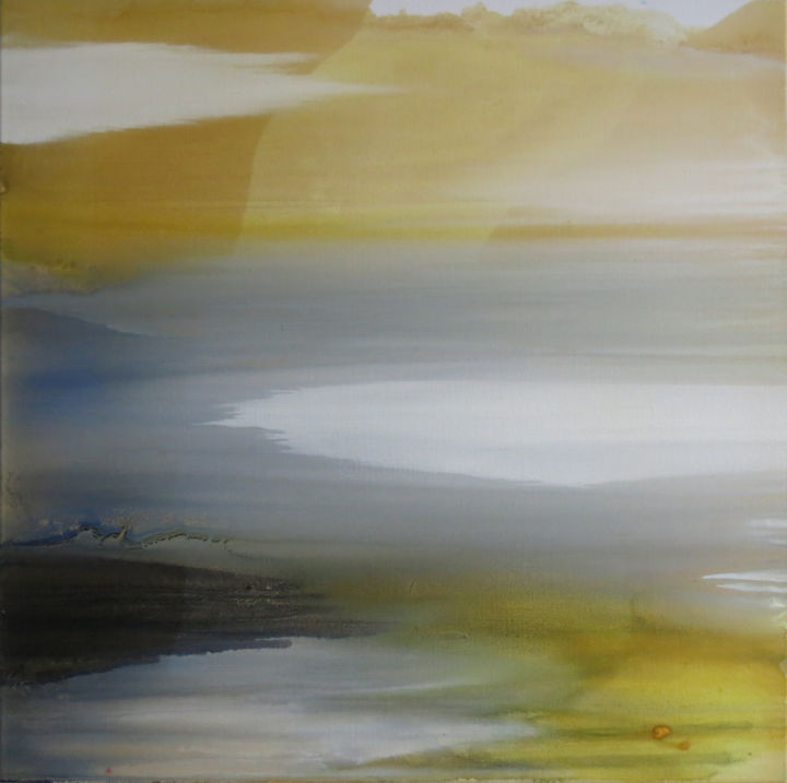 Painting titled "Wind" by Natalya Ka, Original Artwork, Oil