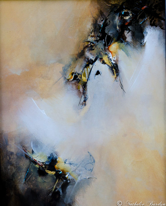 Peinture intitulée "Fragment.jpg" par Nathalie Bardyn, Œuvre d'art originale, Acrylique