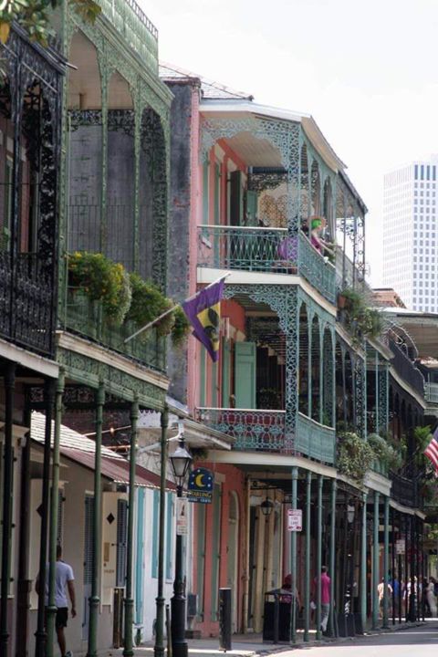 Photography titled "Balcon (1)" by Nathalie Mansard, Original Artwork, Non Manipulated Photography