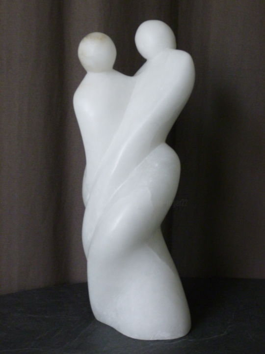 雕塑 标题为“Couple” 由Nr, 原创艺术品, 石