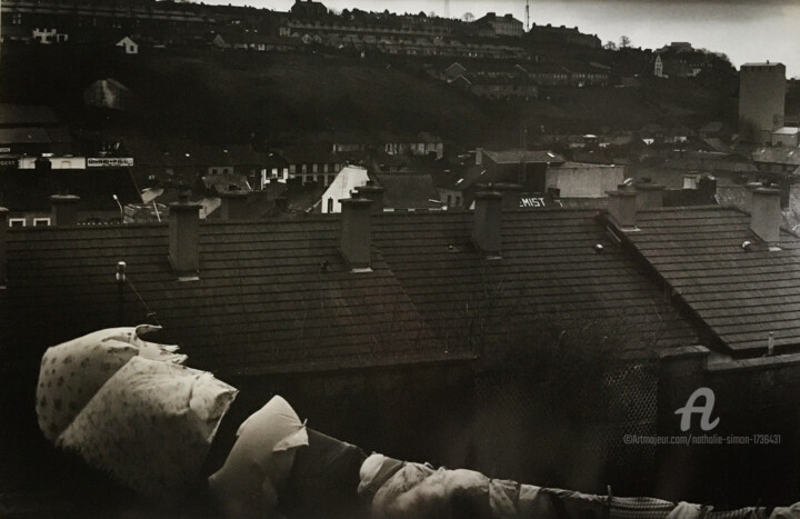 Fotografia intitolato "Cork" da Nathalie Simon, Opera d'arte originale, fotografia a pellicola Montato su Cartone