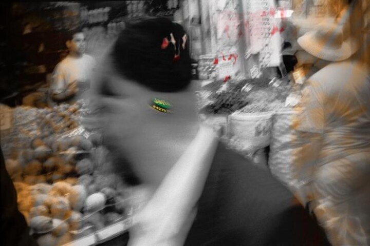 Photography titled "Market Motion (2)" by Nathan Brusovani (Bar), Original Artwork