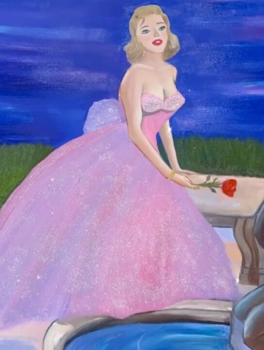 Arts numériques intitulée "princess" par Nazanin Fard, Œuvre d'art originale, Peinture numérique