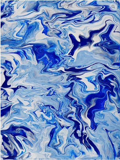 Pintura intitulada "Waves" por Neil Kerman, Obras de arte originais, Acrílico