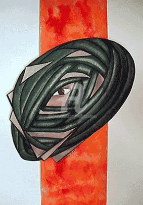 Pintura titulada "envol" por Nelly Coudoux, Obra de arte original, Pastel