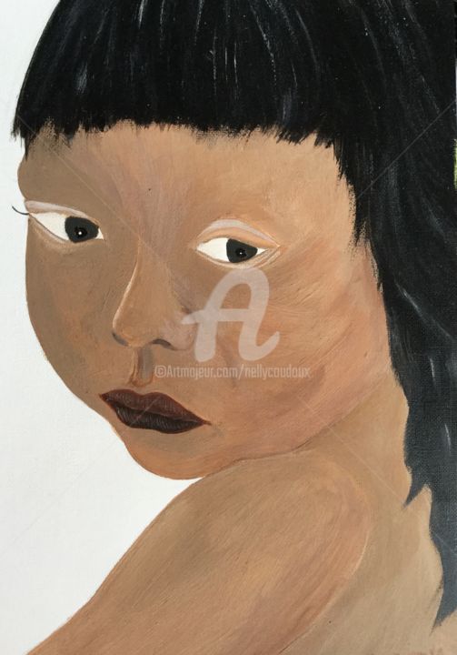 Peinture intitulée "Avant" par Nelly Coudoux, Œuvre d'art originale, Acrylique